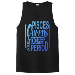 Dope Queen Decor Graphic Pisces Astrology Zodiac Gift PosiCharge Competitor Tank