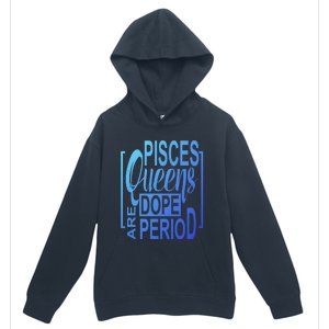 Dope Queen Decor Graphic Pisces Astrology Zodiac Gift Urban Pullover Hoodie