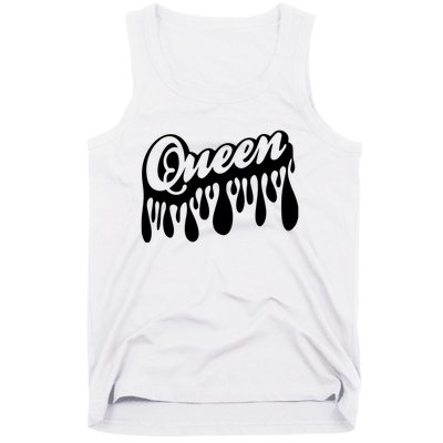 Drip Queen Dripping Black Woman Tank Top