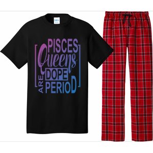 Dope Queen Decor Graphic Pisces Astrology Zodiac Gift Pajama Set