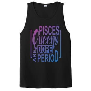 Dope Queen Decor Graphic Pisces Astrology Zodiac Gift PosiCharge Competitor Tank