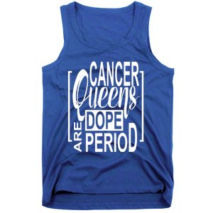 Dope Queen Decor Graphic Black Cancer Astrology Zodiac Gift Tank Top