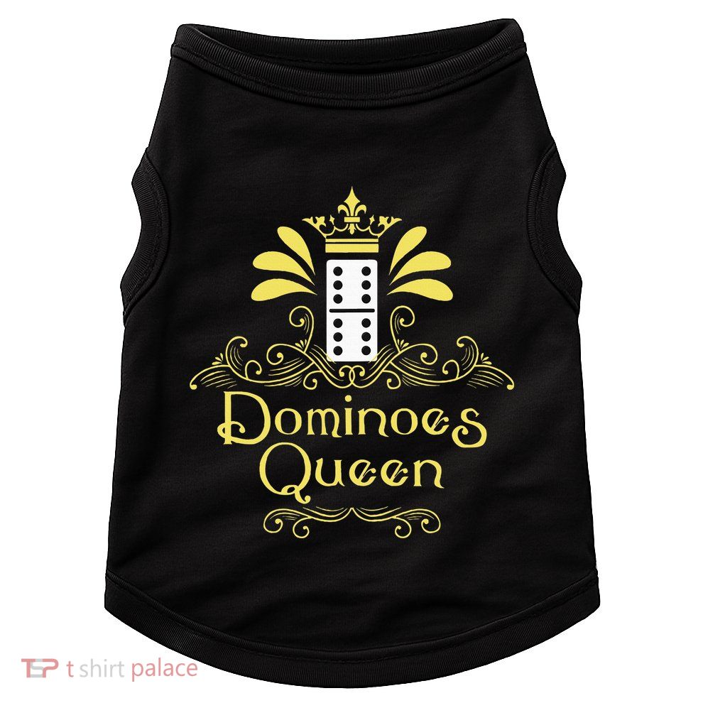 Dominoes Queen Domino Player Dominoes Lover Tile Game Doggie Tank