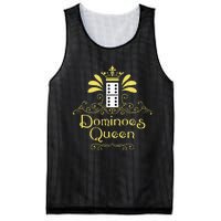 Dominoes Queen Domino Player Dominoes Lover Tile Game Mesh Reversible Basketball Jersey Tank