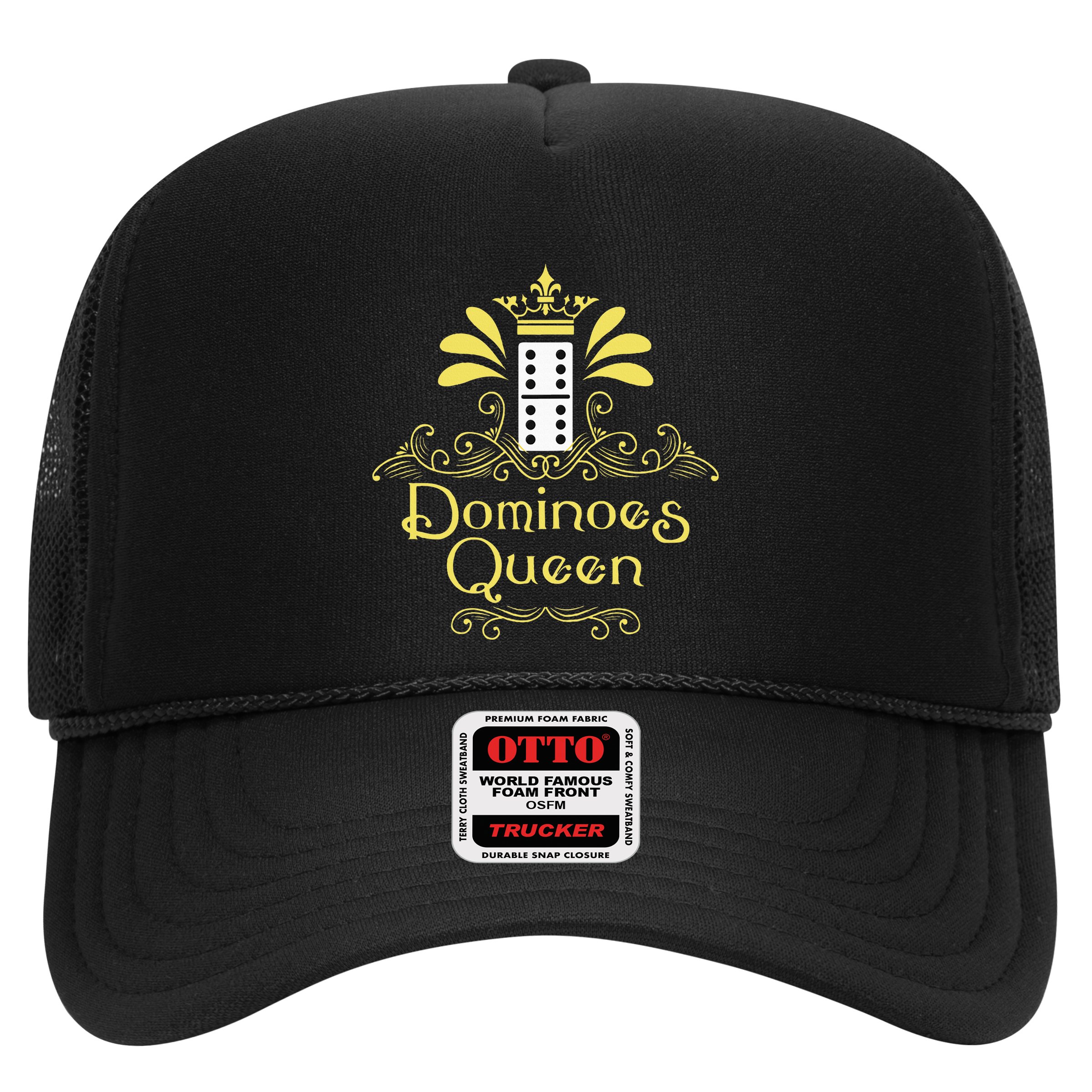 Dominoes Queen Domino Player Dominoes Lover Tile Game Hat