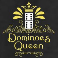 Dominoes Queen Domino Player Dominoes Lover Tile Game Golf Towel
