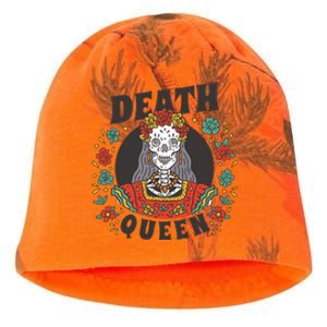 Death Queen Floral Kati - Camo Knit Beanie