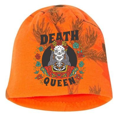 Death Queen Floral Kati - Camo Knit Beanie