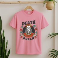 Death Queen Floral T-Shirt