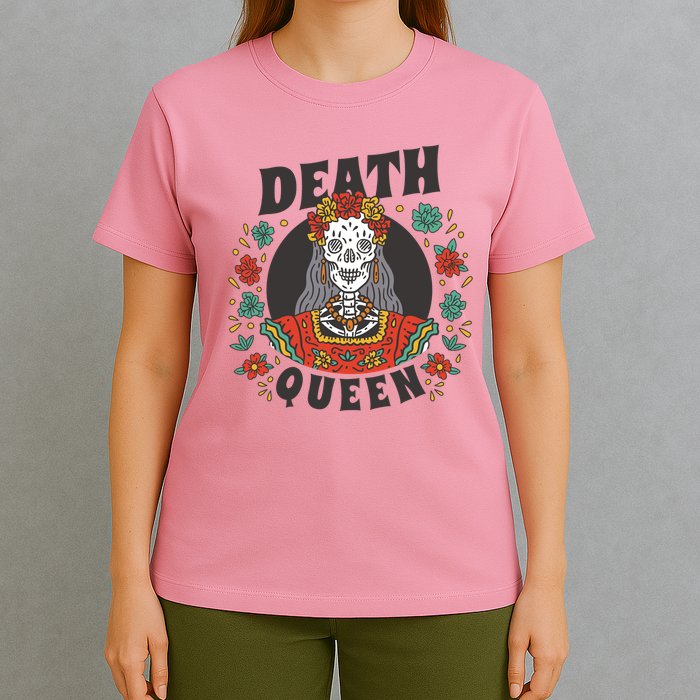 Death Queen Floral T-Shirt