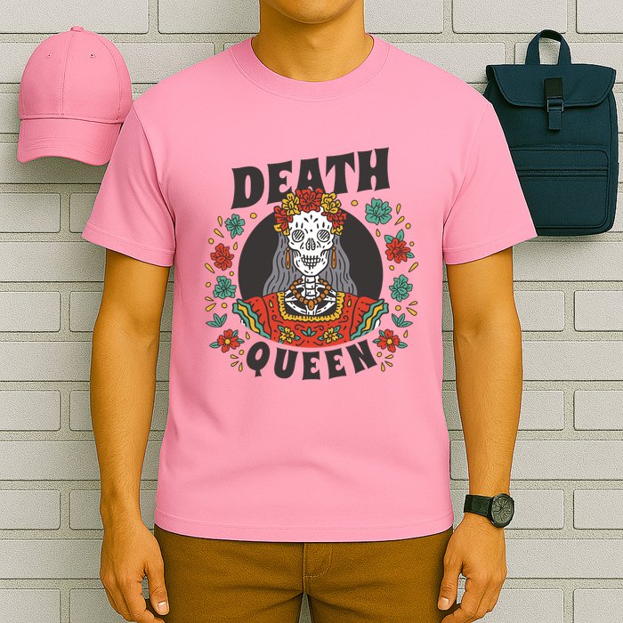 Death Queen Floral T-Shirt