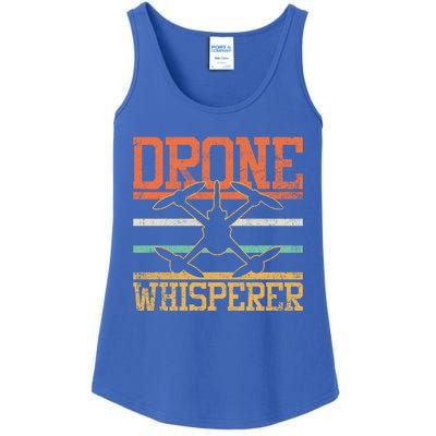 Drone Quadcopter Fpv Racing Rc Pilot Vintage Gift Ladies Essential Tank