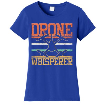 Drone Quadcopter Fpv Racing Rc Pilot Vintage Gift Women's T-Shirt