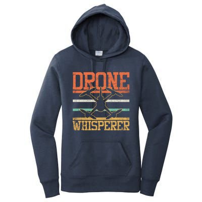 Drone Quadcopter Fpv Racing Rc Pilot Vintage Gift Women's Pullover Hoodie