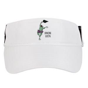 Dancing Queen Frog Ballet Dance Adult Drive Performance Visor