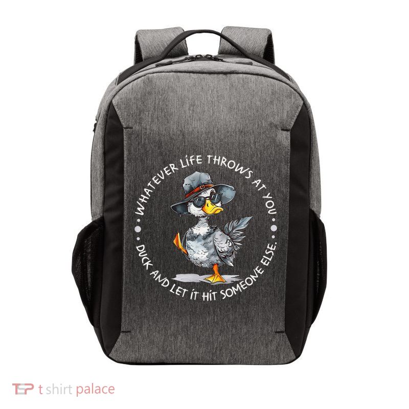Duck Quote Graphics  Vector Backpack