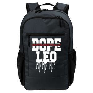 Dope Queen King Graphic Decor Leo Astrology Zodiac Daily Commute Backpack