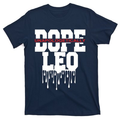 Dope Queen King Graphic Decor Leo Astrology Zodiac T-Shirt