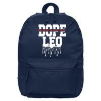 Dope Queen King Graphic Decor Leo Astrology Zodiac 16 in Basic Backpack