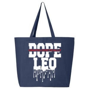 Dope Queen King Graphic Decor Leo Astrology Zodiac 25L Jumbo Tote