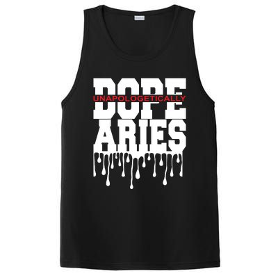 Dope Queen King Graphic Decor Aries Astrology Zodiac PosiCharge Competitor Tank