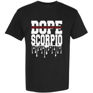 Dope Queen King Graphic Decor Scorpio Astrology Zodiac Garment-Dyed Heavyweight T-Shirt