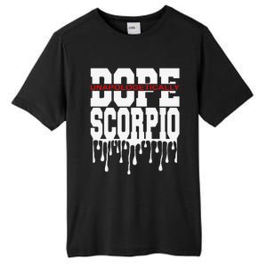 Dope Queen King Graphic Decor Scorpio Astrology Zodiac Tall Fusion ChromaSoft Performance T-Shirt