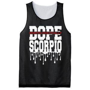 Dope Queen King Graphic Decor Scorpio Astrology Zodiac Mesh Reversible Basketball Jersey Tank