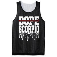 Dope Queen King Graphic Decor Scorpio Astrology Zodiac Mesh Reversible Basketball Jersey Tank