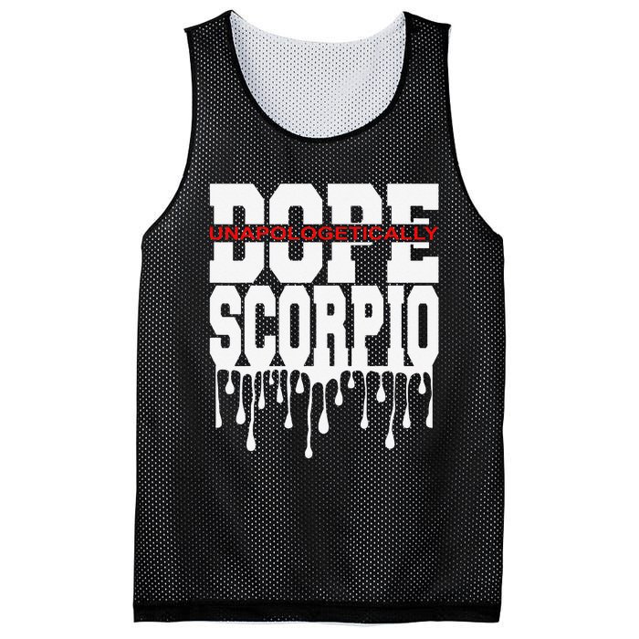 Dope Queen King Graphic Decor Scorpio Astrology Zodiac Mesh Reversible Basketball Jersey Tank