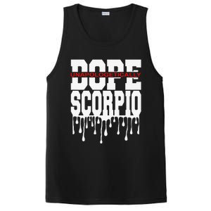 Dope Queen King Graphic Decor Scorpio Astrology Zodiac PosiCharge Competitor Tank