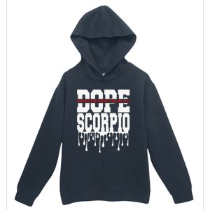 Dope Queen King Graphic Decor Scorpio Astrology Zodiac Urban Pullover Hoodie