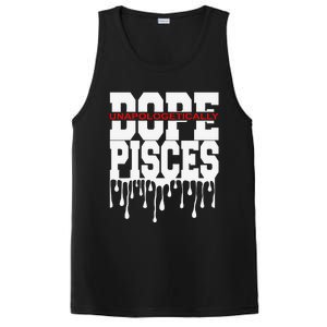 Dope Queen King Graphic Decor Pisces Astrology Zodiac PosiCharge Competitor Tank