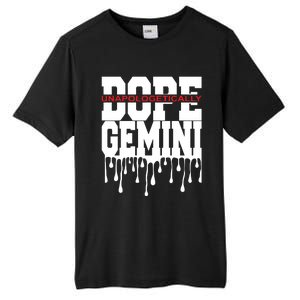 Dope Queen King Graphic Decor Gemini Astrology Zodiac Tall Fusion ChromaSoft Performance T-Shirt