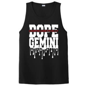 Dope Queen King Graphic Decor Gemini Astrology Zodiac PosiCharge Competitor Tank