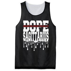 Dope Queen King Graphic Decor Sagittarius Astrology Zodiac Mesh Reversible Basketball Jersey Tank