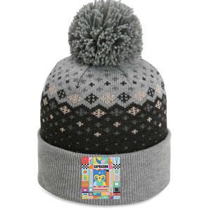 Dope Queen King Graphic Decor Capricorn Astrology Zodiac The Baniff Cuffed Pom Beanie