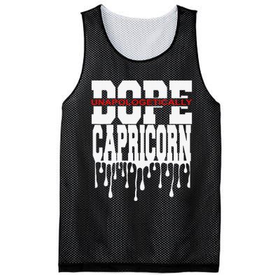 Dope Queen King Graphic Decor Capricorn Astrology Zodiac Mesh Reversible Basketball Jersey Tank