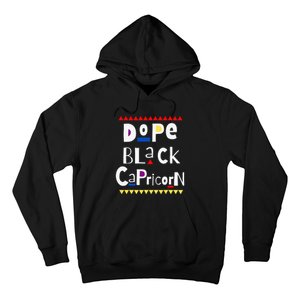 Dope Queen King Graphic Decor Capricorn Astrology Zodiac Hoodie