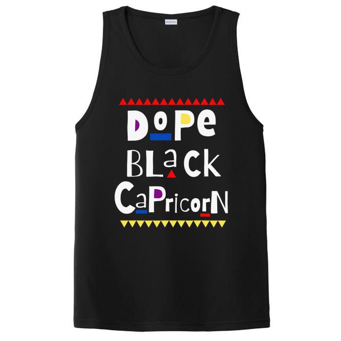 Dope Queen King Graphic Decor Capricorn Astrology Zodiac PosiCharge Competitor Tank