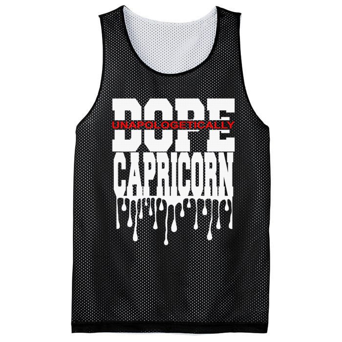 Dope Queen King Graphic Decor Capricorn Astrology Zodiac Mesh Reversible Basketball Jersey Tank