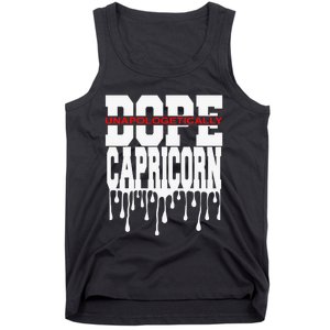 Dope Queen King Graphic Decor Capricorn Astrology Zodiac Tank Top