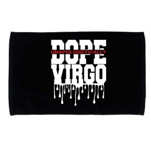 Dope Queen King Graphic Decor Virgo Astrology Zodiac Microfiber Hand Towel