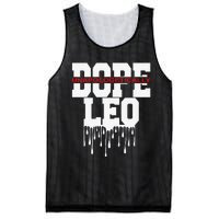 Dope Queen King Graphic Decor Leo Astrology Zodiac Mesh Reversible Basketball Jersey Tank