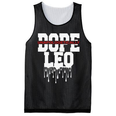 Dope Queen King Graphic Decor Leo Astrology Zodiac Mesh Reversible Basketball Jersey Tank