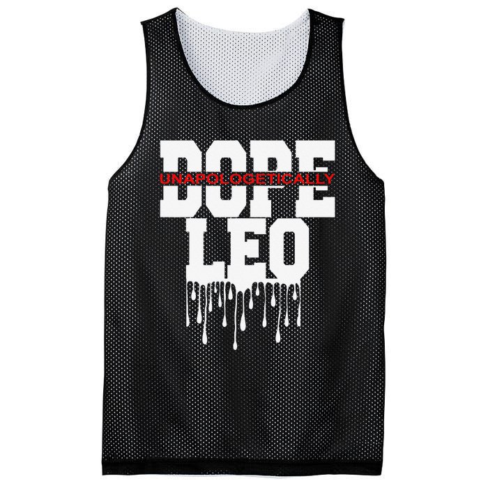 Dope Queen King Graphic Decor Leo Astrology Zodiac Mesh Reversible Basketball Jersey Tank