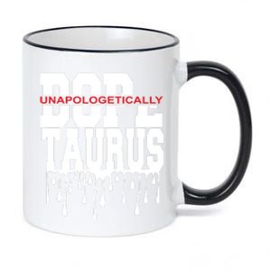 Dope Queen King Graphic Decor Taurus Astrology Zodiac 11oz Black Color Changing Mug