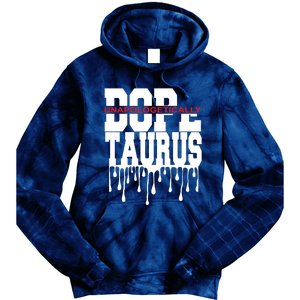 Dope Queen King Graphic Decor Taurus Astrology Zodiac Tie Dye Hoodie