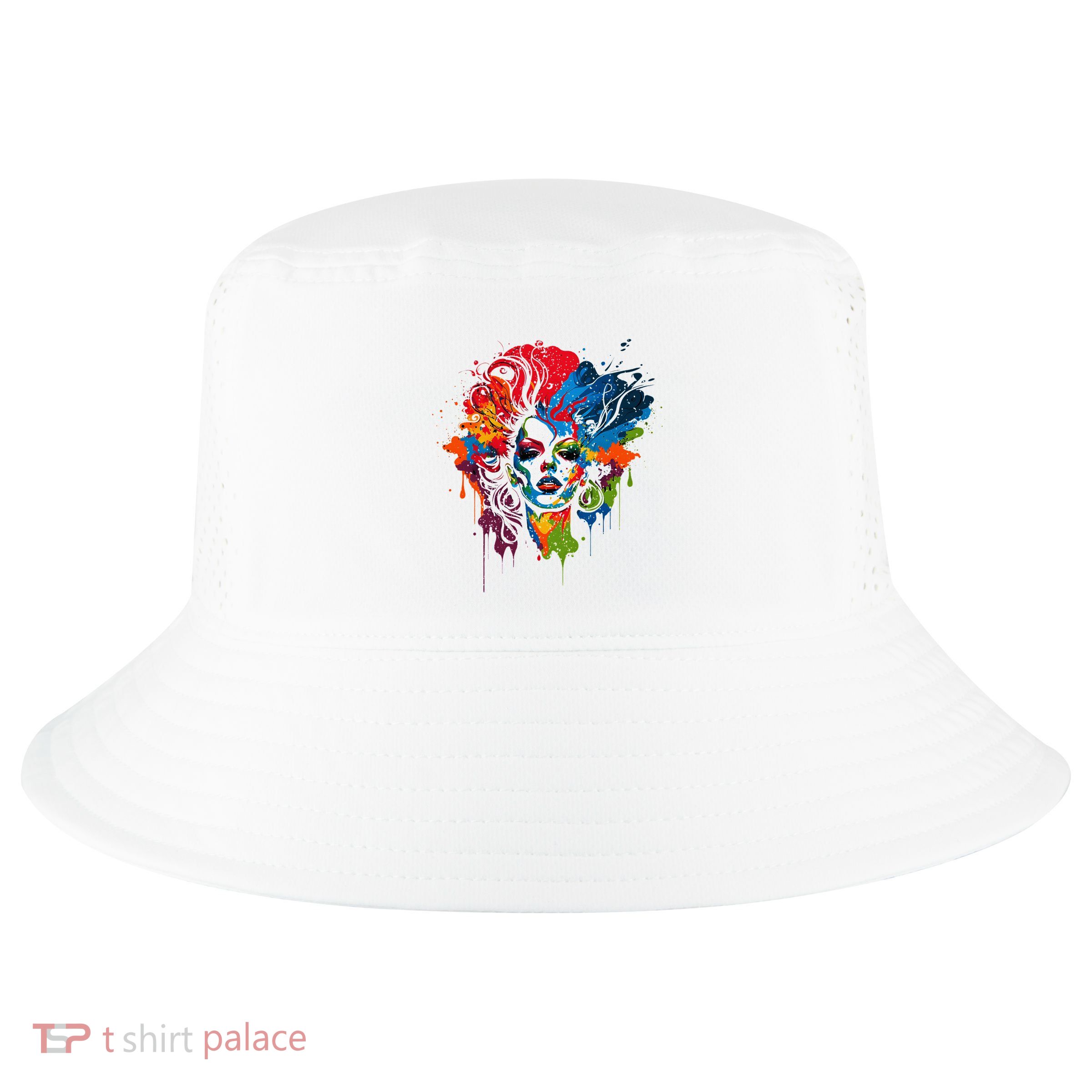 Drag Queen Lgbtq Pride Rainbow Support Drag Queens Cool Comfort Performance Bucket Hat