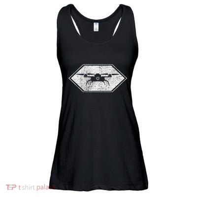Drone Quadcopter Pilot Rc Fpv Gift Ladies Essential Flowy Tank